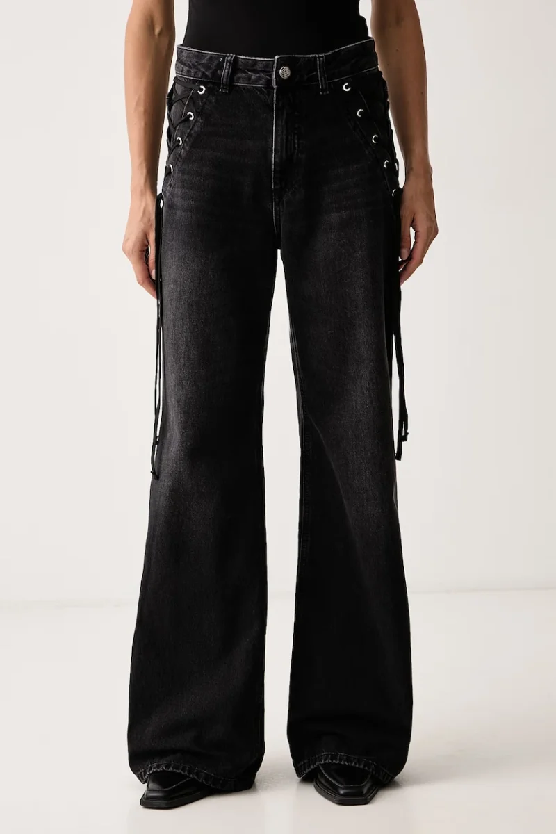 Marella  blugi wide leg pentru femei MLSWLEG3