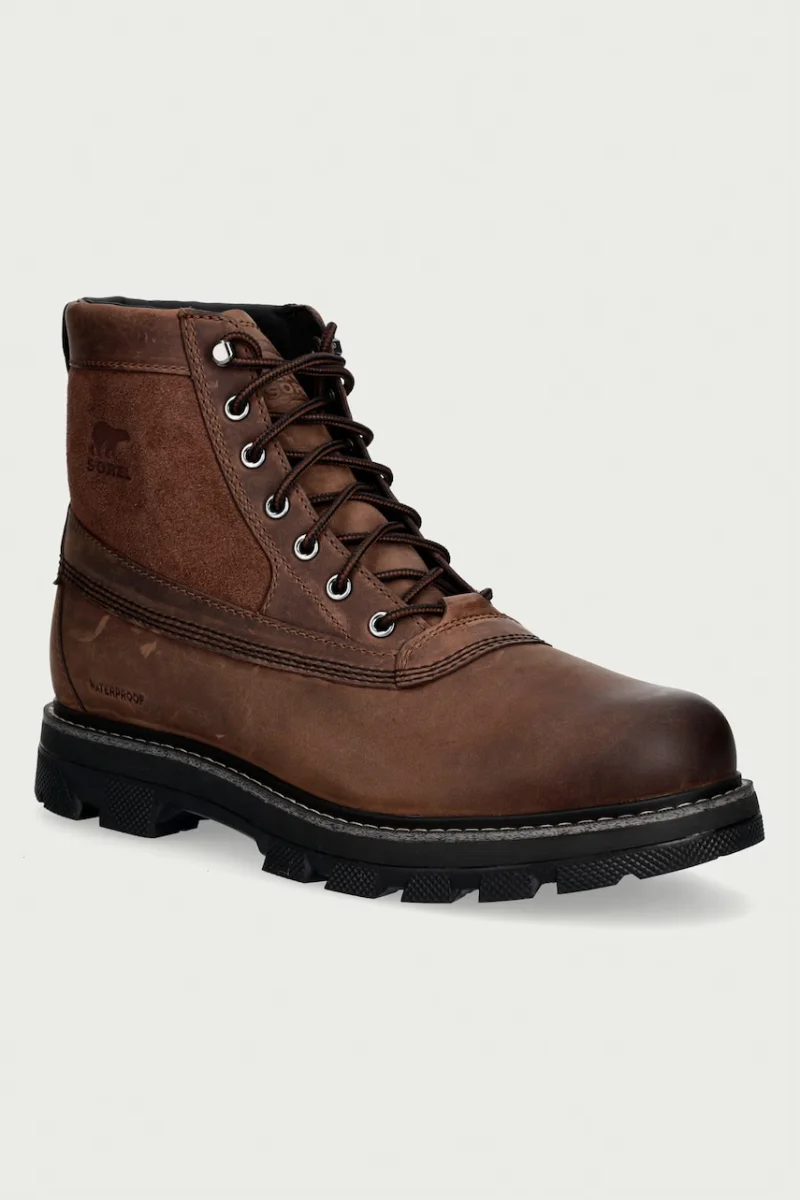 Sorel  încălțăminte pentru bărbați din nubuck LARK-47 6-INCH WP BOOT