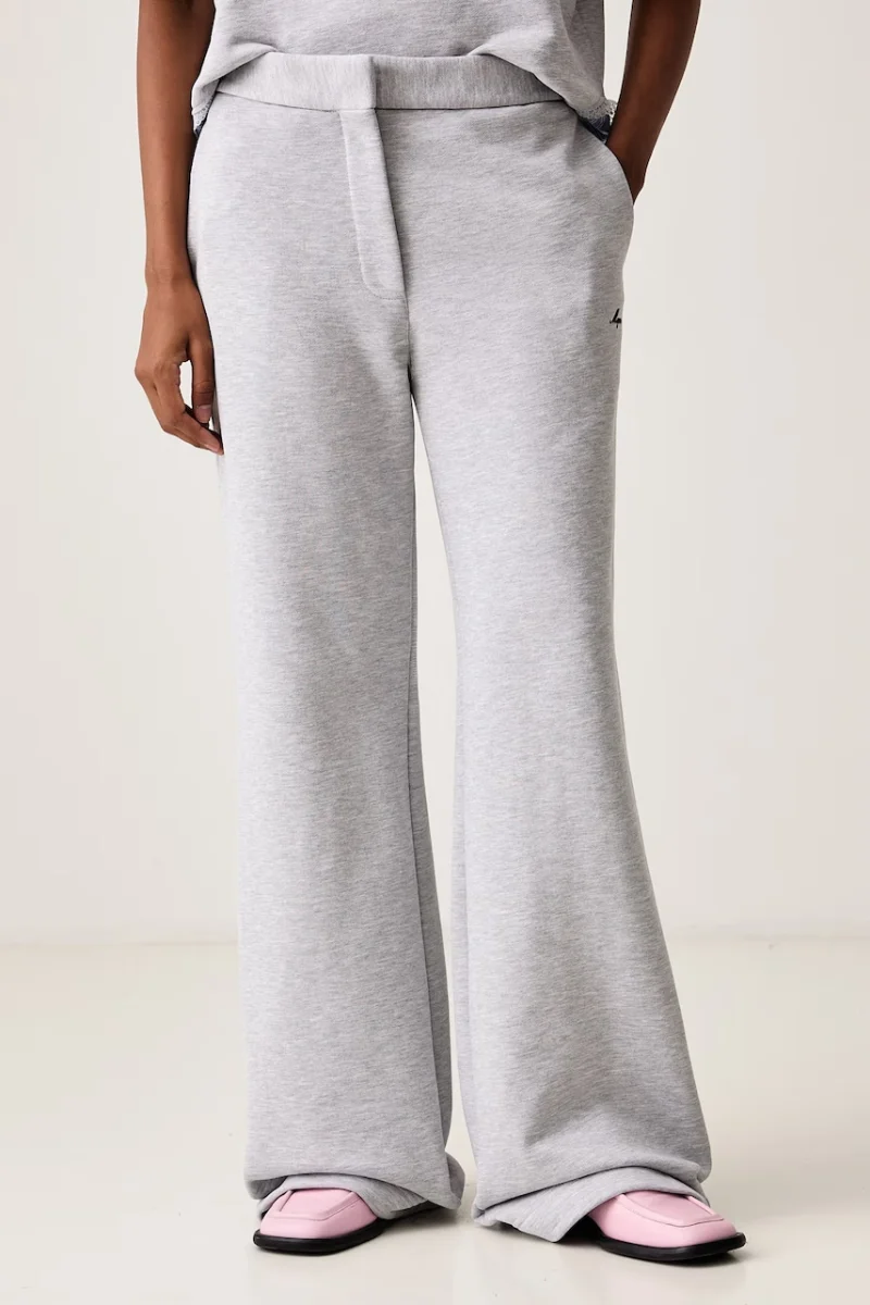 MSGM  pantaloni pentru femei cu bumbac