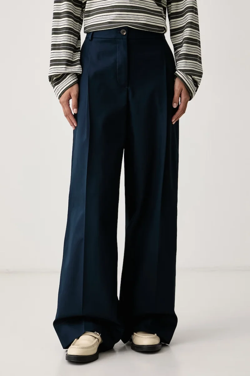 Tommy Hilfiger  pantaloni straight pentru femei din bumbac