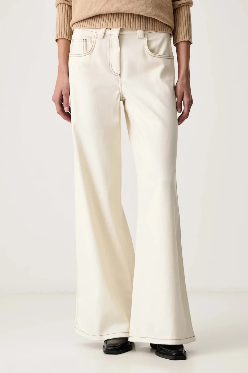 Marella  blugi wide leg pentru femei MLLSAIO