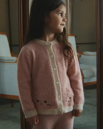 Konges Sløjd  cardigan pentru copii din bumbac KITTY CARDIGAN