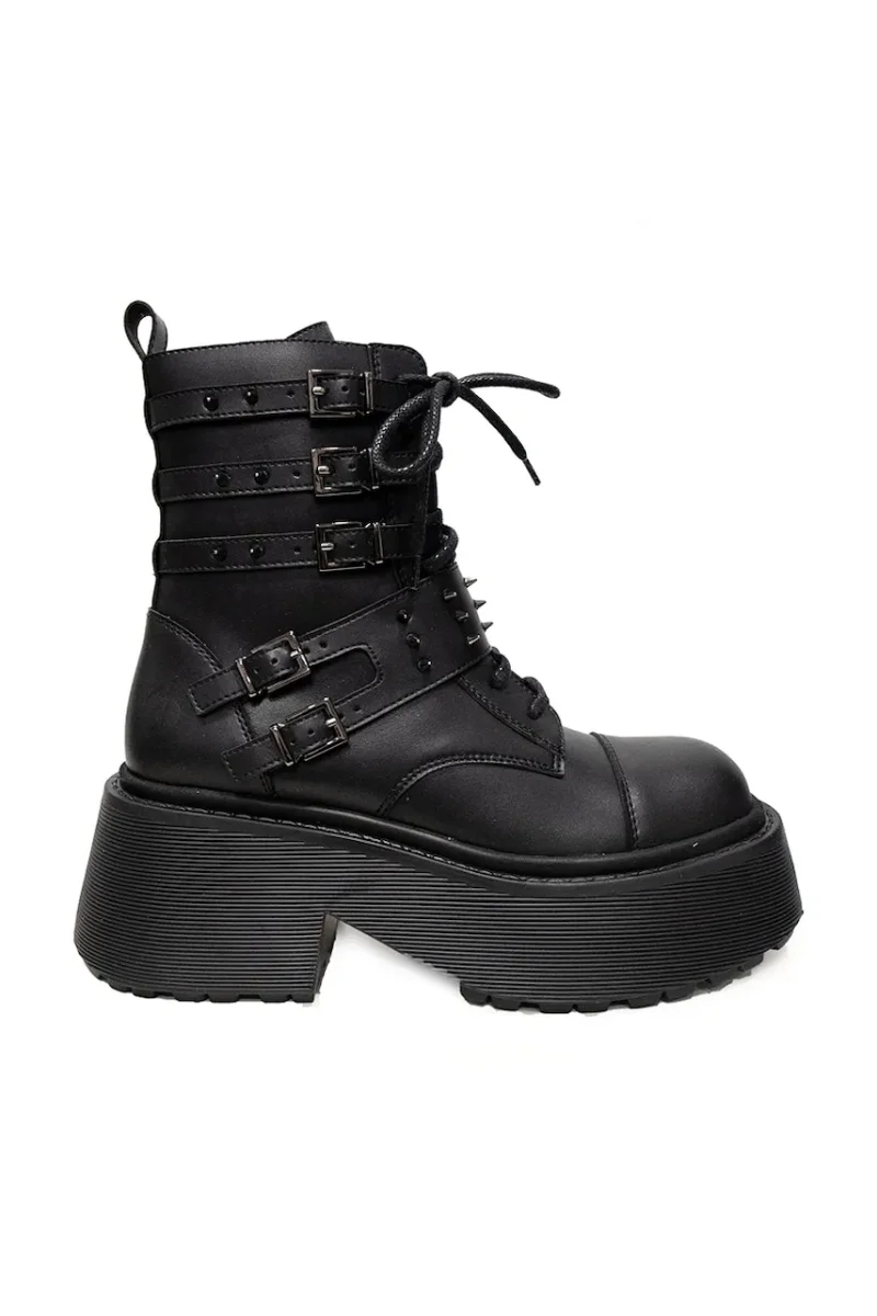 Altercore  botine cu platformă pentru femei Abyss Vegan