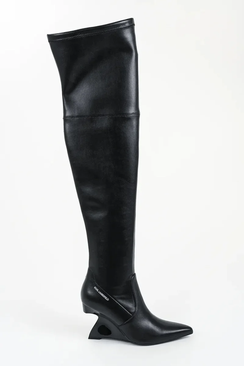 Karl Lagerfeld  cizme wedges pentru femei Waverly