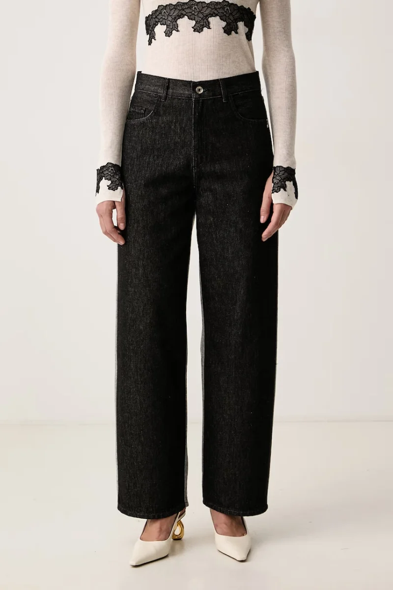 Patrizia Pepe  blugi wide leg pentru femei