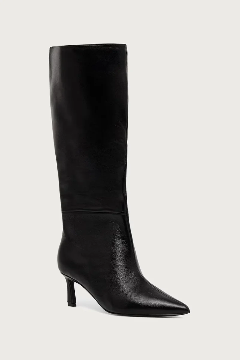 Steve Madden  cizme pentru femei din piele Lavan