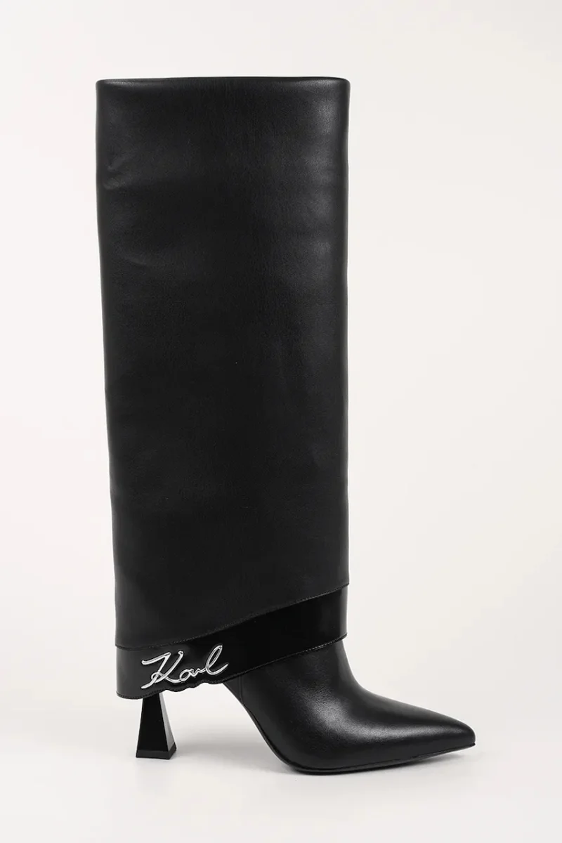 Karl Lagerfeld  ghete de piele DEBUTANTE