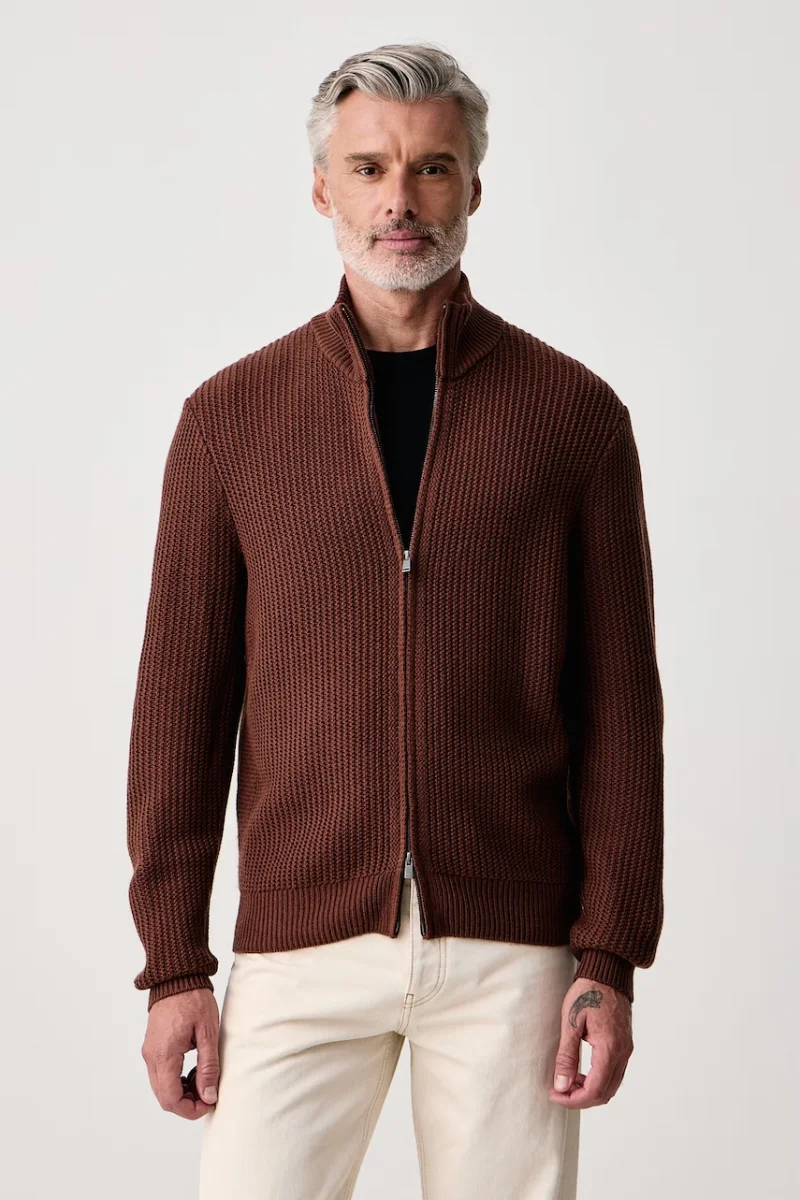 BOSS  cardigan pentru bărbați din lână H-Fiocco