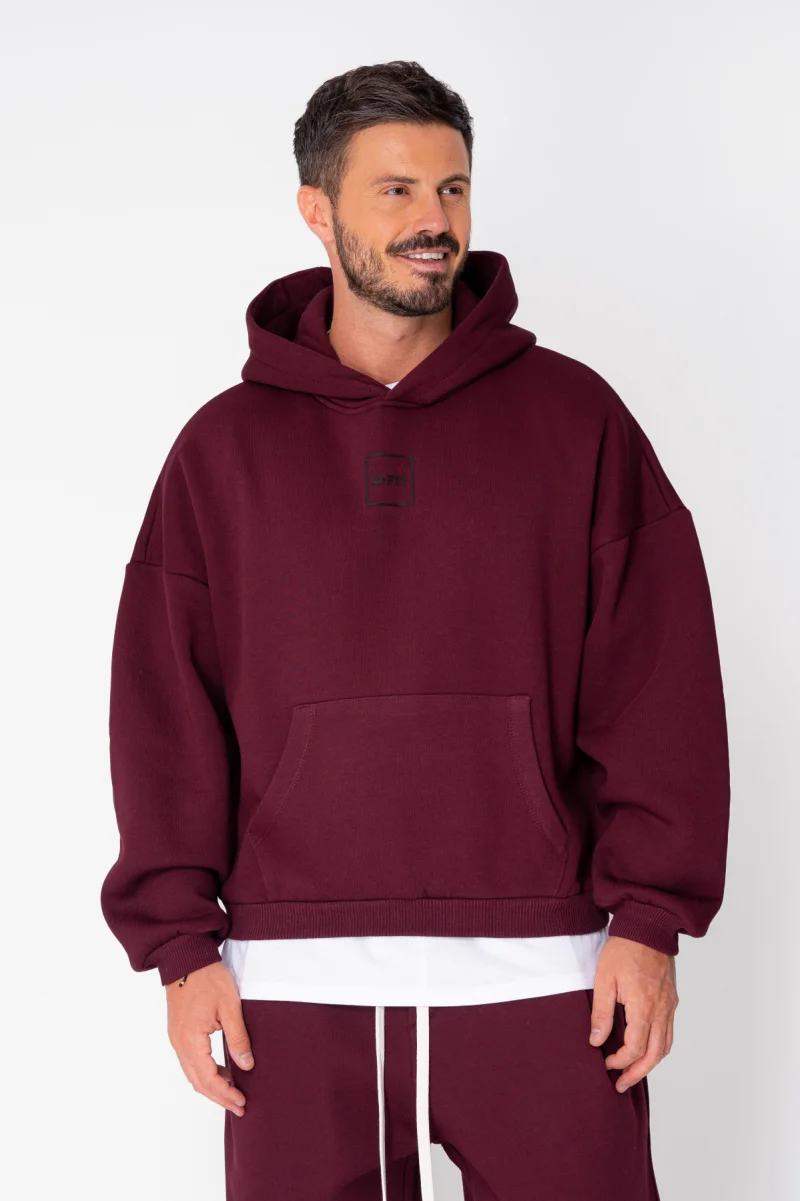 Hanorac Urban Winter Burgundy
