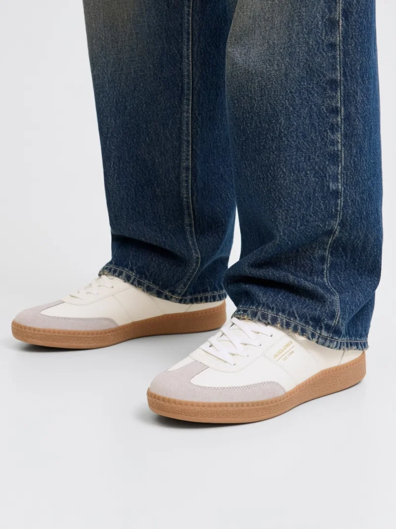 Jack & Jones Sneakers barbati, JFWREECHER, Alb (SELECTATI MARIMEA: 43)