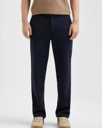 Q/S by s.Oliver Pantaloni chino, barbati, jogger din jerseu, Bleumarin inchis (SELECTATI MARIMEA: M)