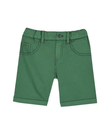 Pantaloni scurti copii Chicco Twill, verde, 00568-64MC
