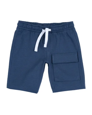 Pantaloni copii Chicco din jerse, Albastru, 05321-64MC
