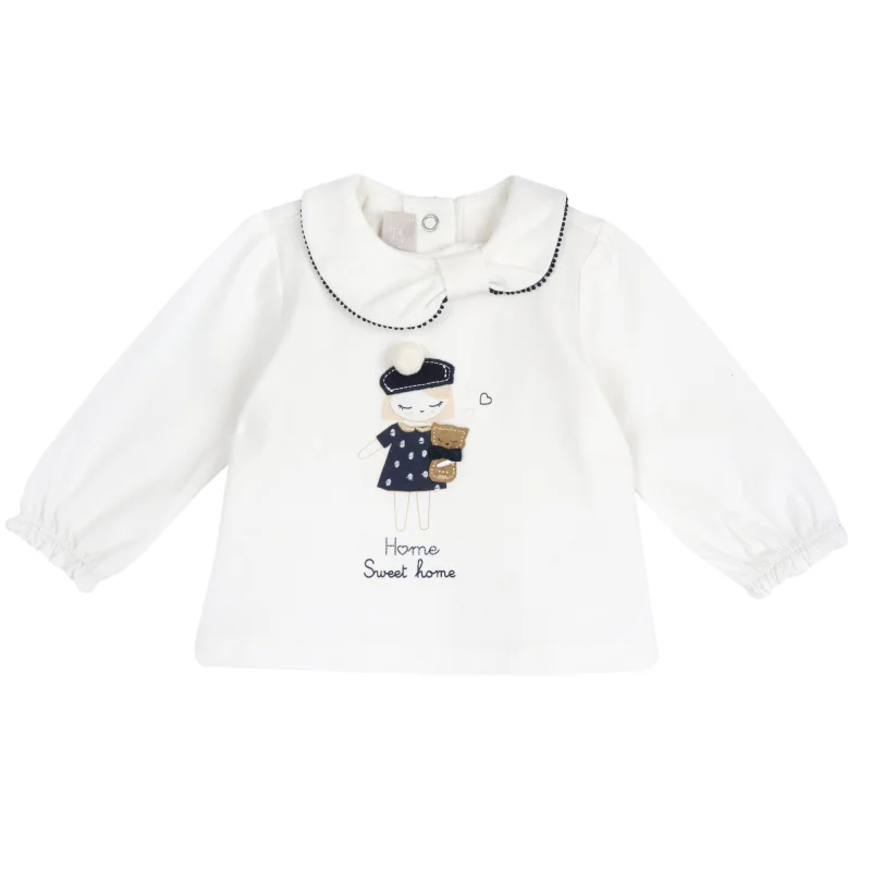 Bluza copii Chicco, Alb, 01957-65MFCO