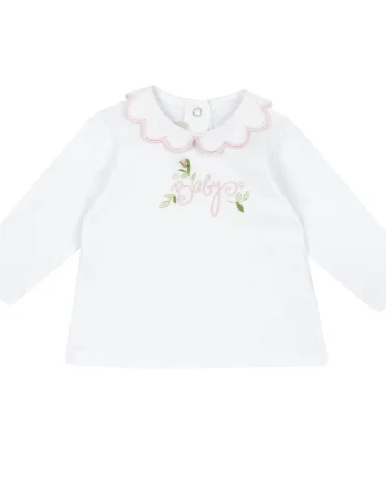 Bluza copii Chicco, Alb 2, 05410-66MFCO