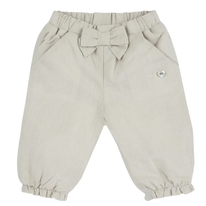 Pantaloni copii Chicco din in, 16596-68MFCO
