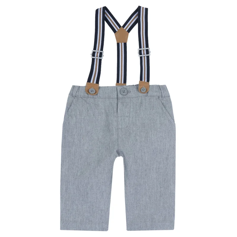 Pantaloni copii Chicco cu bretele, 16693-68MFCO