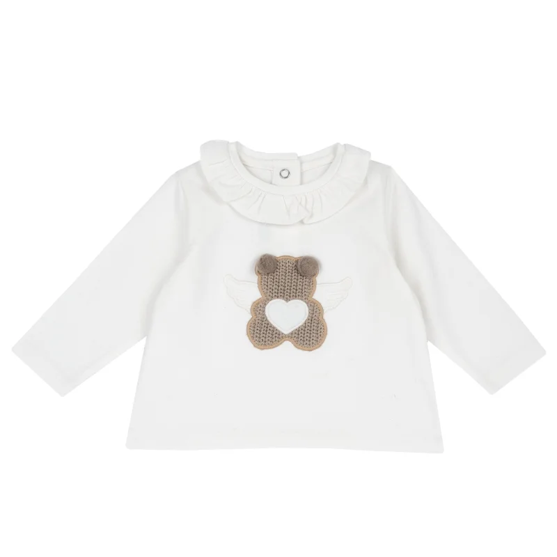 Bluza copii Chicco, Alb, 00102-69MFCO