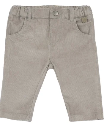 Pantaloni bebelusi Chicco, Bej cu model, 00261-69MFCO
