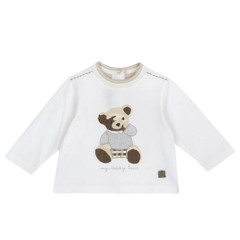 Bluza copii Chicco, Alb, 00260-69MFCO