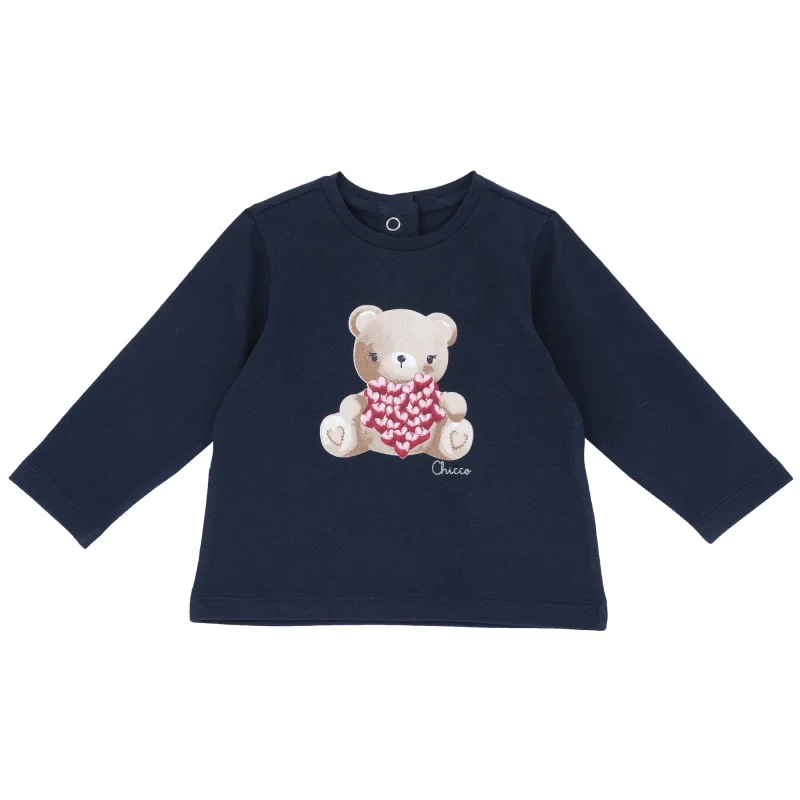 Bluza copii Chicco, Albastru inchis, 00160-69MFCO