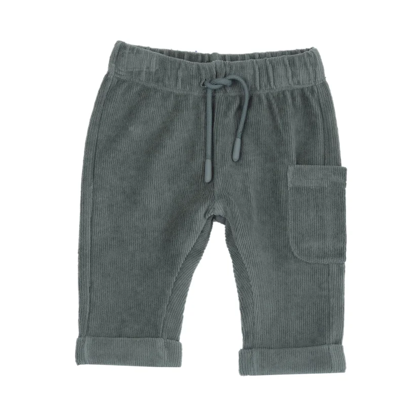 Pantaloni copii Chicco, kaki, 00562-69MFCO