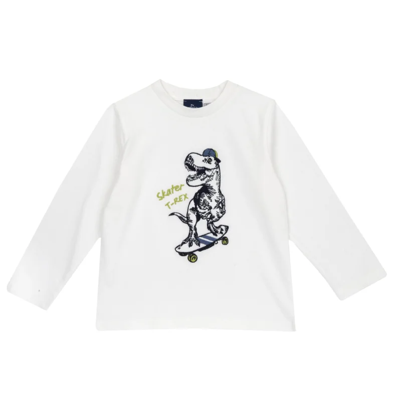 Bluza copii Chicco, alb, 00655-69MC