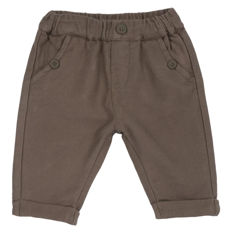 Pantaloni copii Chicco, maro inchis, 00845-69MFCO