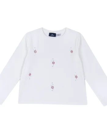 Bluza copii Chicco, alb, 01015-69MC