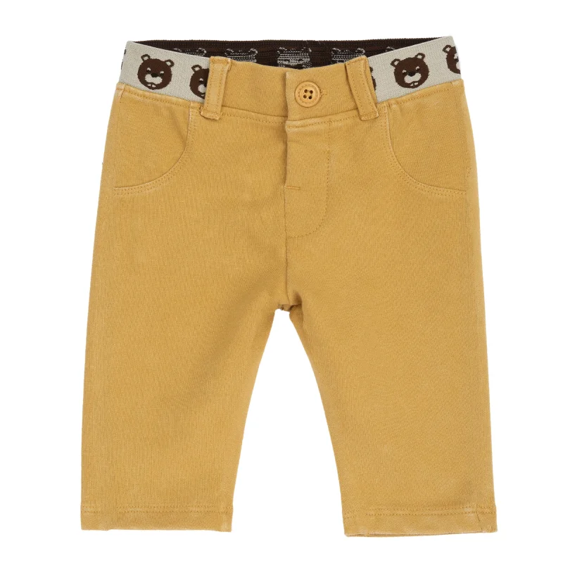 Pantaloni copii Chicco, galben 2, 00879-69MFCO