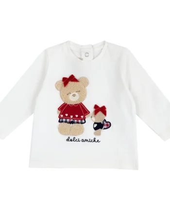 Bluza copii Chicco, alb, 07547-67MFCO