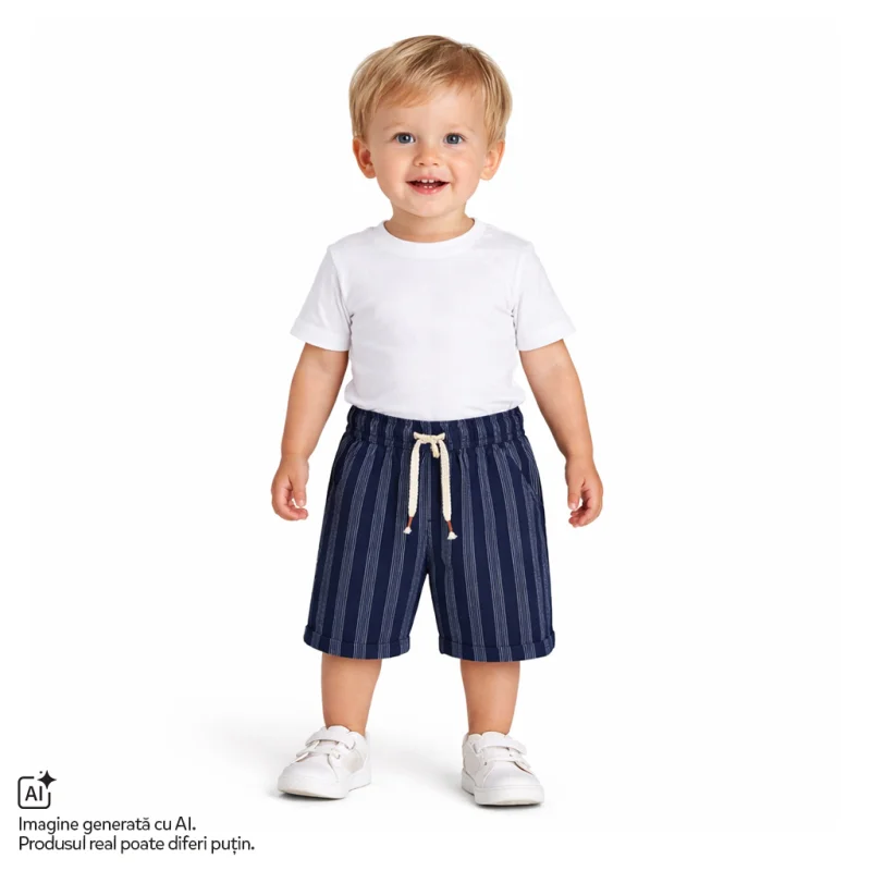 Pantaloni scurti pentru copii Chicco, Albastru, 01955-70MC