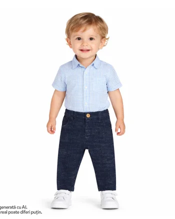Pantaloni copii Chicco, Albastru, 01709-70MFCO