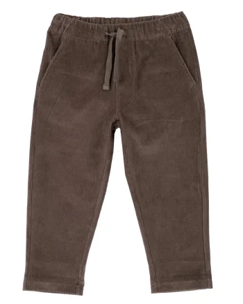 Pantaloni copii Chicco, bej cu alb, 05986-67MC