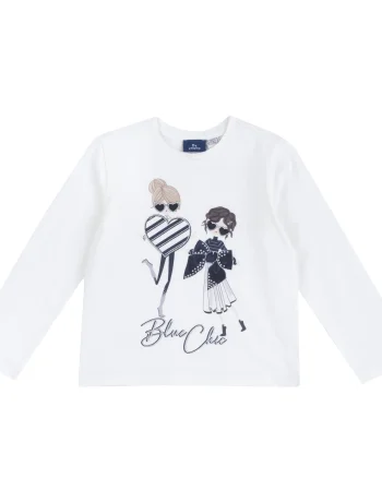 Bluza copii Chicco, alb, 07348-67MC