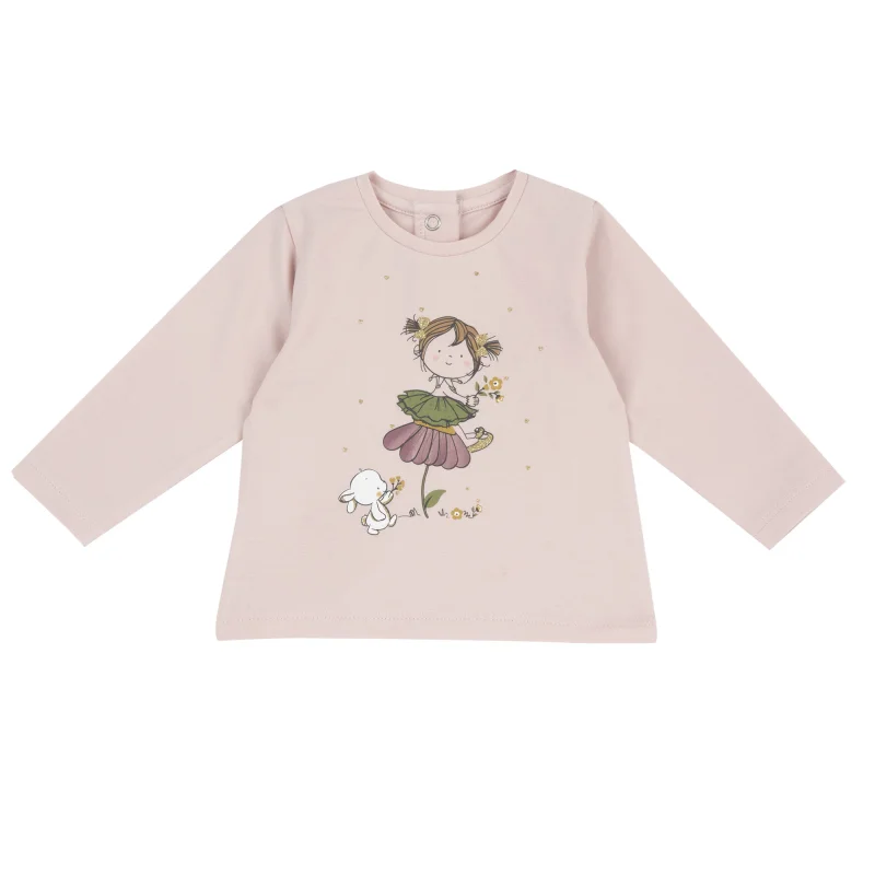 Bluza copii Chicco, Roz, 03170-71MFCO