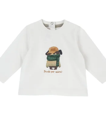 Bluza copii Chicco, Crem, 02813-71MFCO