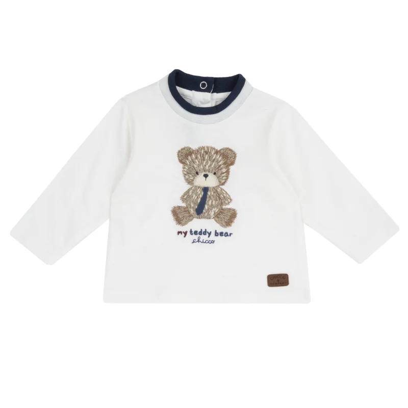Bluza copii Chicco, Crem, 02838-71MFCO