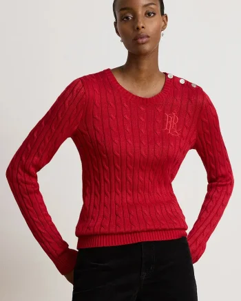 Lauren Ralph Lauren  pulover pentru femei cu bumbac
