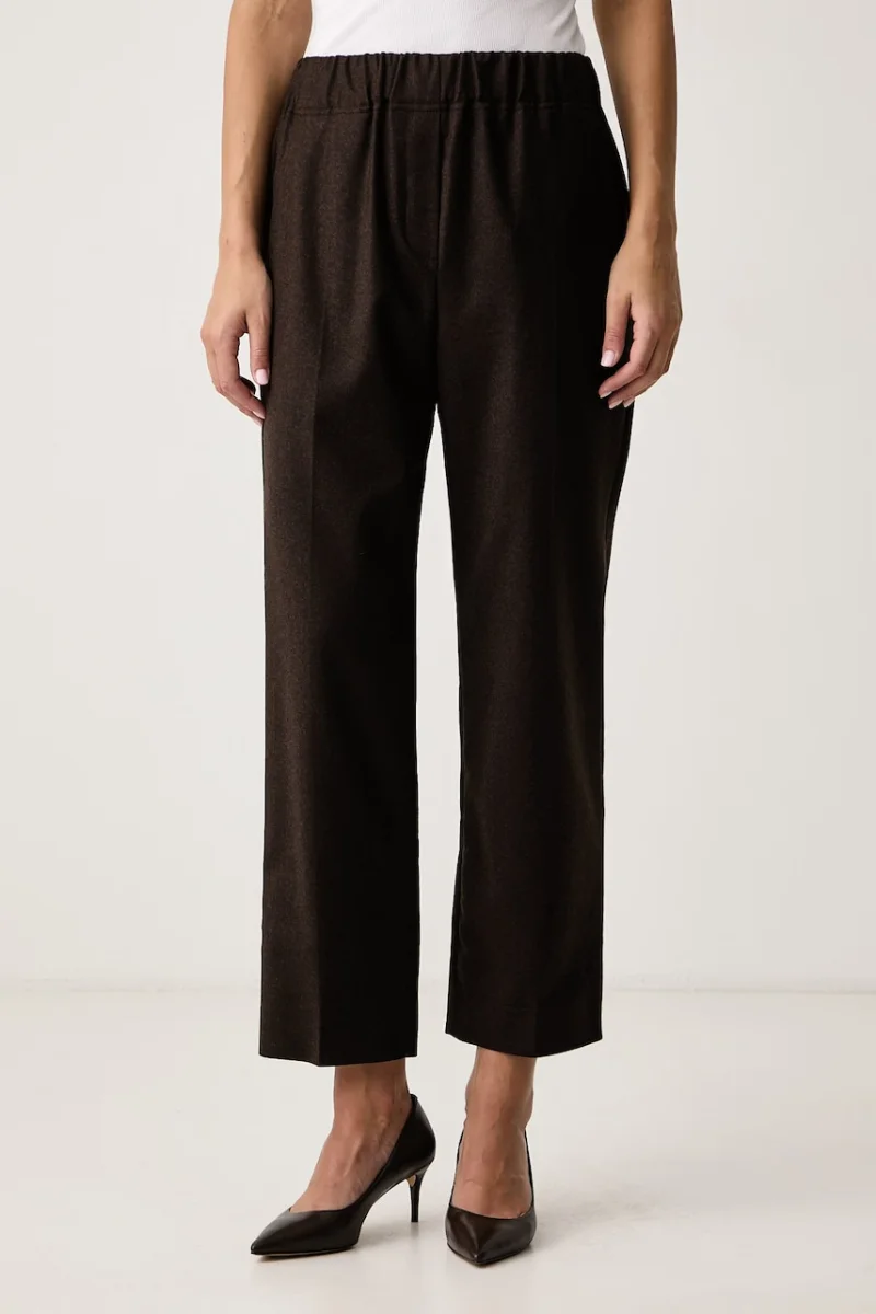 Weekend Max Mara  pantaloni pentru femei din lână WKDHATELEY