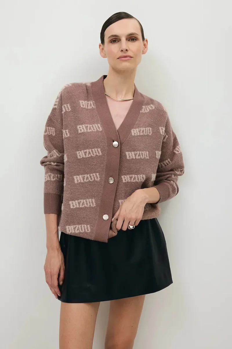 BIZUU  cardigan pentru femei cu vâscoză MYLES