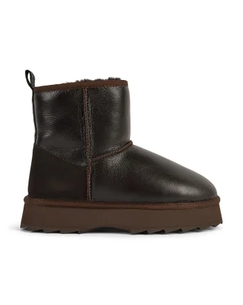 Emu Australia  Sharky Mini Town Flatform cizme de zăpadă pentru femei din piele