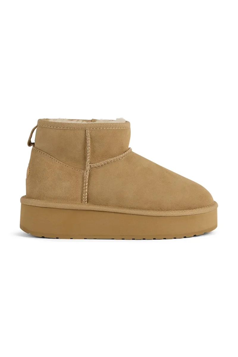 Emu Australia  Stinger Micro Flatform 2.0 cizme de zăpadă pentru femei din piele întoarsă
