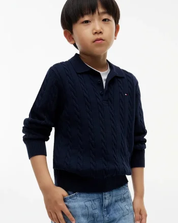 Tommy Hilfiger  pulover pentru copii din bumbac