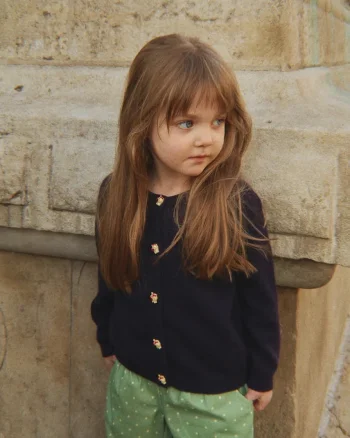 Konges Sløjd  cardigan pentru copii din lână CATTIE CARDIGAN