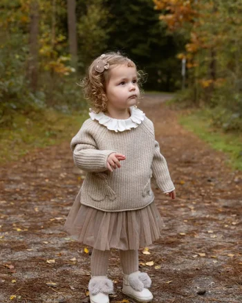 Donsje  pulover pentru copii din lână Pawien Merino Wool Sweater