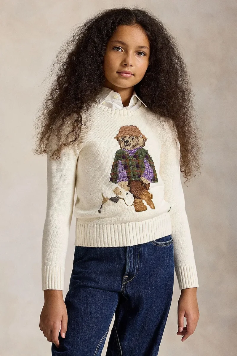 Polo Ralph Lauren  pulover pentru copii din bumbac