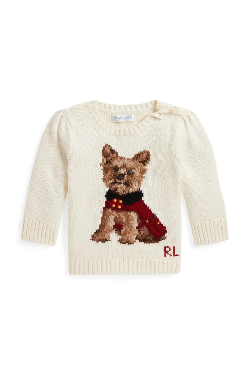 Polo Ralph Lauren  pulover pentru copii din bumbac