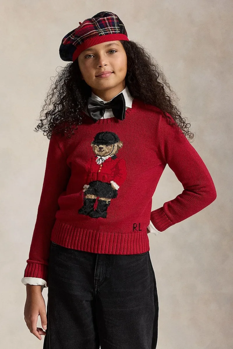Polo Ralph Lauren  pulover pentru copii din bumbac