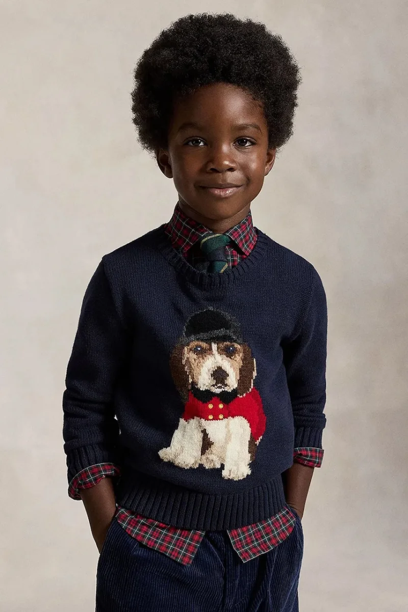 Polo Ralph Lauren  pulover pentru copii din bumbac